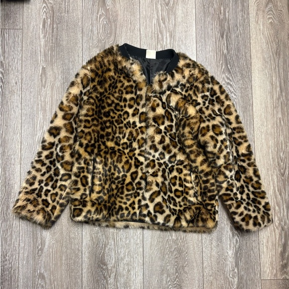 Zara Other - Zara kids Leopard Print girls  Jacket